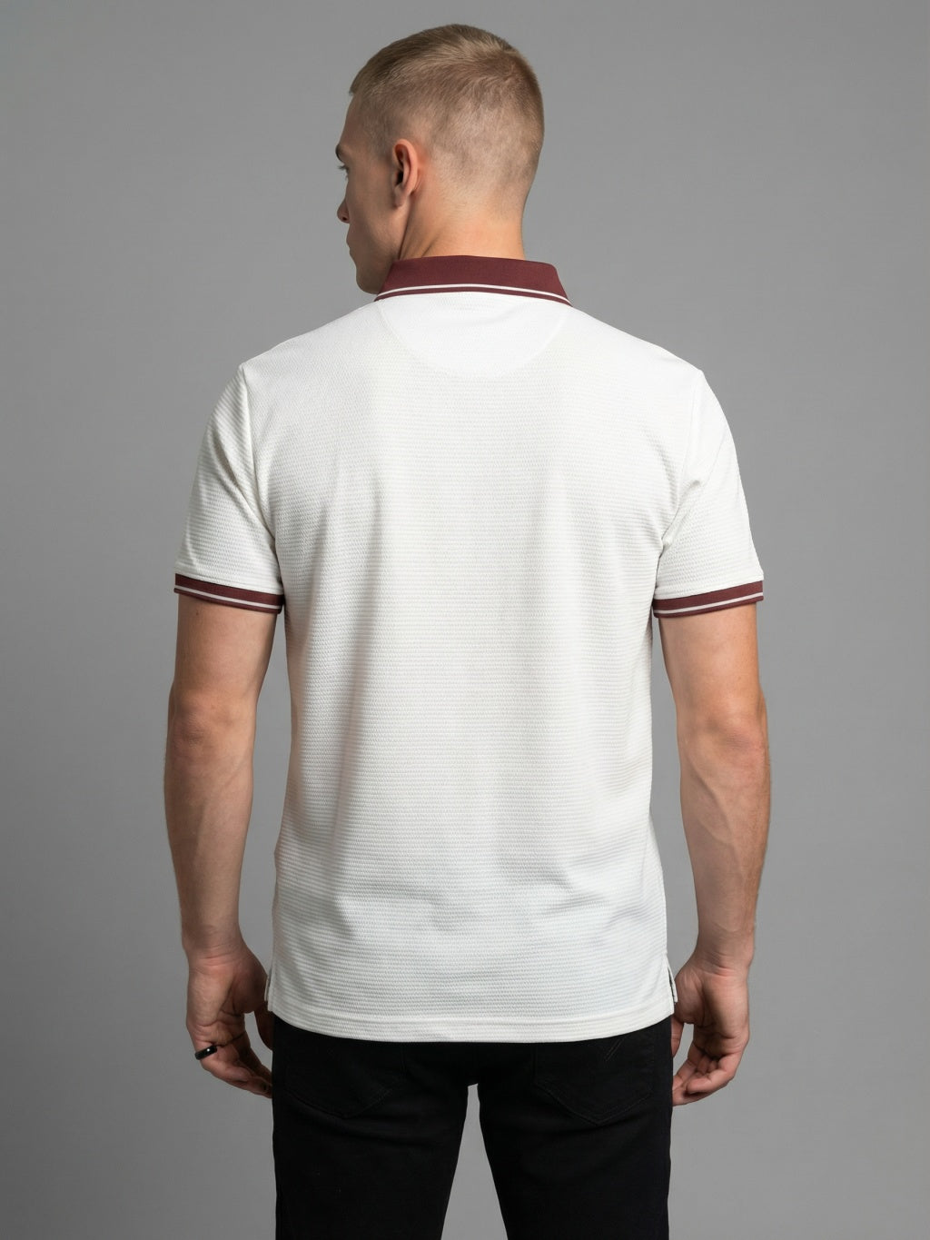 Atlantic Crest Polo - Stone Beige
