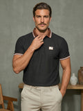 Heritage Trim Polo - Onyx Black