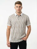 Maison Chevron Polo - Sand Beige