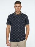 Maison Grid Polo - Midnight Navy