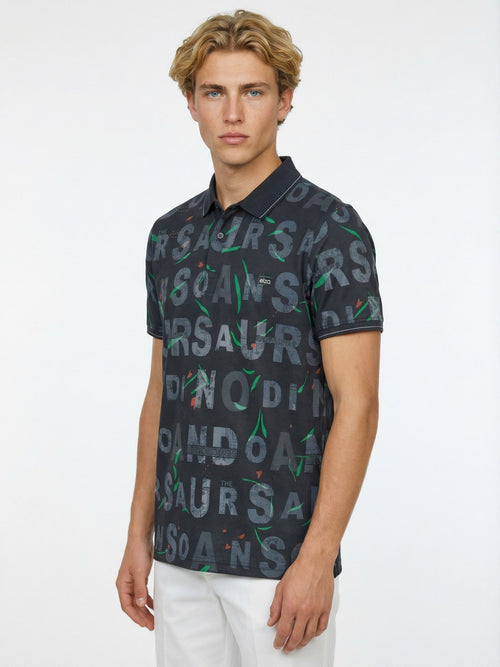 Signature Polo - Carbon Black